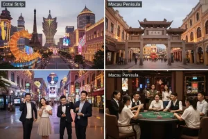 Котай Стрип vs полуостров Макао: где лучше играть новичку